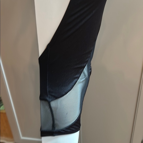 VICTORIA'S SECRET BLACK SMALL SHEER MESH NETTED ONE PIECE SWIMSUIT UNPADDED - Picture 3 of 5